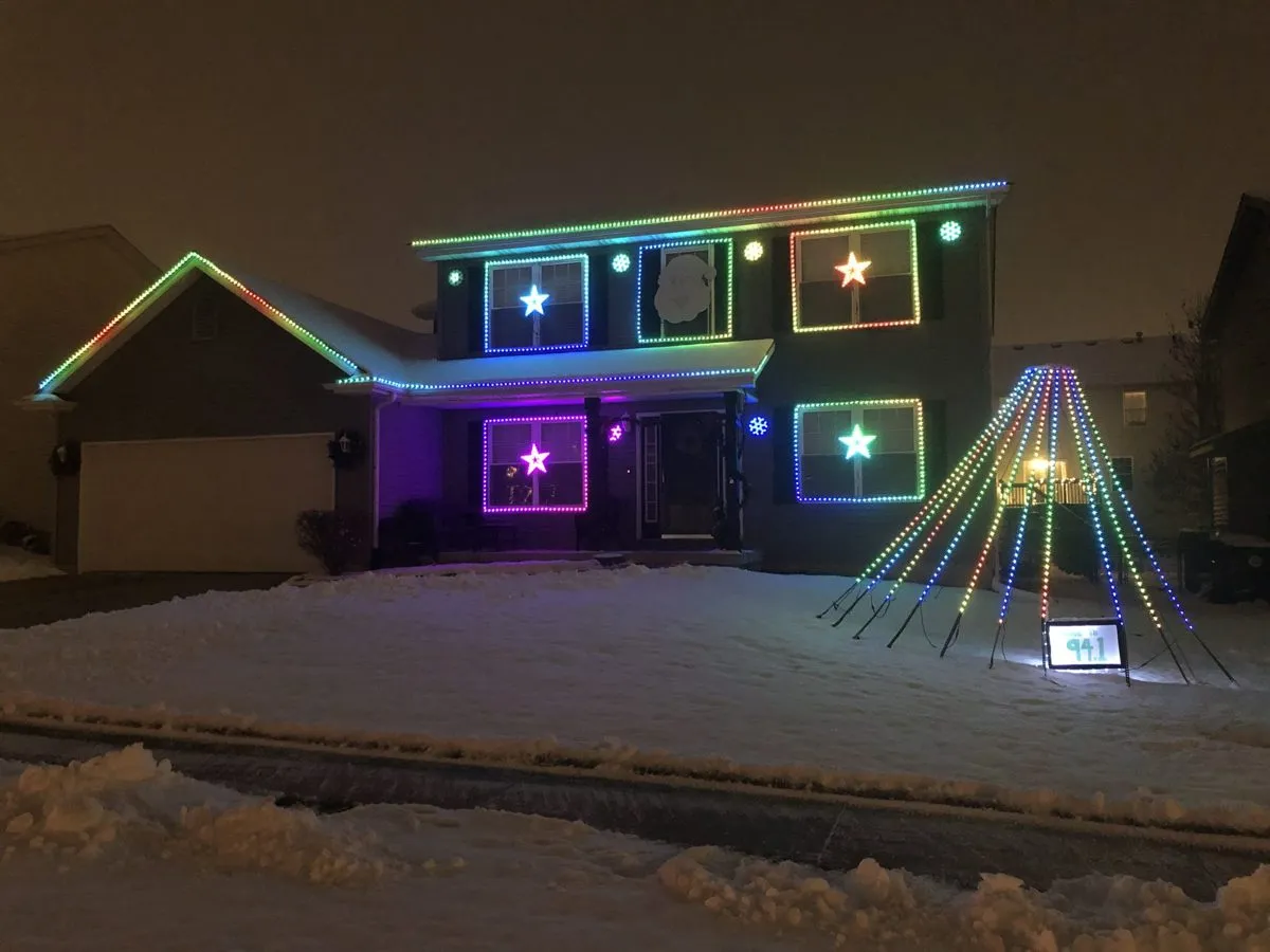 The first show in the snow, 2019